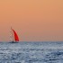 Crépuscule sur la mer du Nord