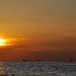 Crépuscule sur la mer du Nord