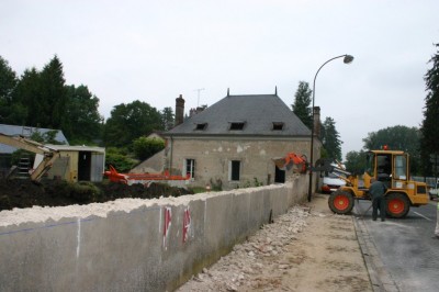 Mairie d’Adon: les travaux