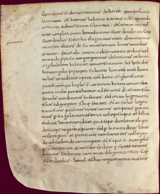 Extrait du Capitulaire de Charlemagne - 23 Mars 789