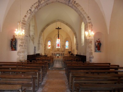 Eglise D’Adon: Intérieur