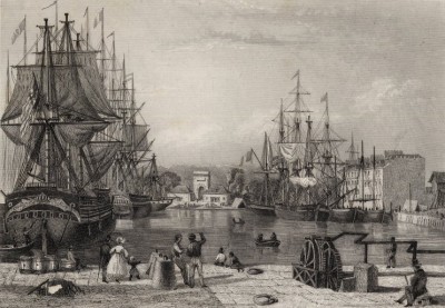 Le Port du Havre au début du 19e