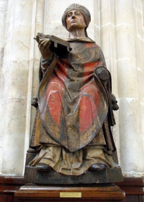 Statue de St Germain l’auxerrois (Eglise éponyme-Paris) du XVe