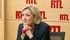 Sur RTL, Marine Le Pen 