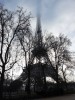 Clair obscur sur la Tour Eiffel
