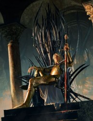Jaime Lannister sur le trône de fer
