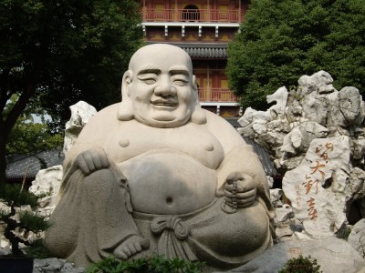 Un gros bouddha