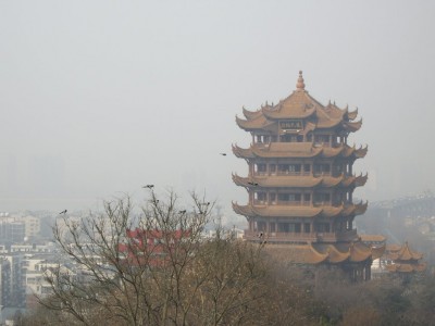 La vue sur la 1è pagode depuis la 2nde