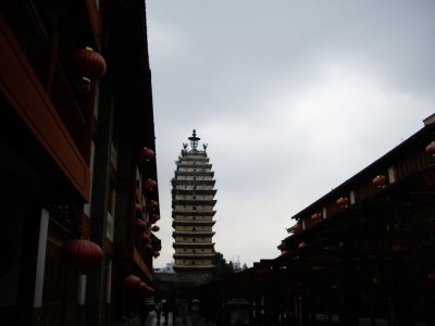 Une pagode, la moitié des attractions de KM (les 2 pagodes)