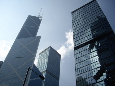 Le Business District sur Hong Kong Island