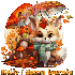 Le renard et l'automne