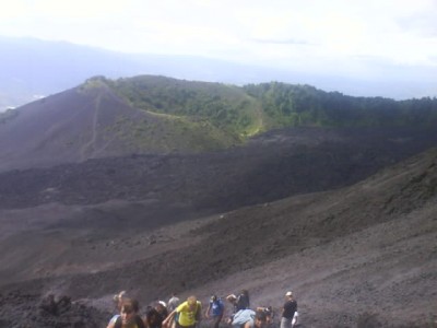 vue du volcan