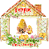 ma crea maison de paques