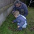 séance de jardinage avec Papo