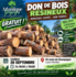 DON DE BOIS DE RÉSINEUX EN SUD-VENDÉE  [