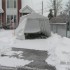 de la neige en masse!