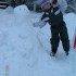 de la neige en masse!