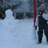 de la neige en masse!