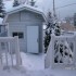 de la neige en masse!