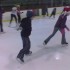Patinage avec le père Noel!