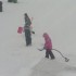 Première tempête de neige!