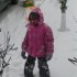 Première tempête de neige!