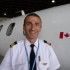 un pilote dans l'avion!