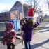 L'arrivée du père Noel à Sa