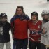 Patinage avec les joueurs du C