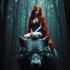 La femme et le loup......