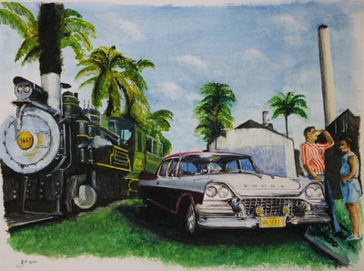 Cuba : Le train de la canne à sucre