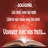 JOUONS LES MOTS...