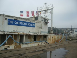 La calypso du Commandant Cousteau