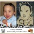 Portrait / dessin personnalisé d'un bébé