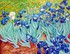 À toi… Vincent !  Tes iris exaltés ….
