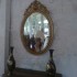 Miroir ovale d'époque Napoléon III