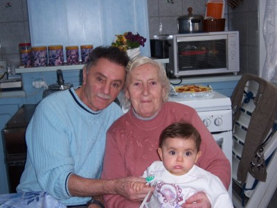 Mes arrières grands-parents & moi