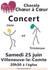 Concert du 25 juin à Villeneu