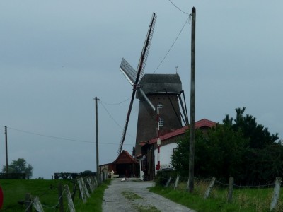 moulin à environ 10 km de Bray-dunes