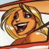 UNE BLONDE AU VOLANT, EEN BLON