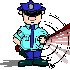 ON NE JOUE PAS AVEC LA POLICE.