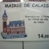 MINIATURE MAIRIE DE CALAIS