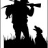 UN CHASSEUR QUI EN TOUCHE