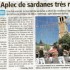 LE 20eme APLEC d'Osséja et la Colla Cani