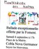 A NOTER SUR VOTRE AGENDA: déjà 20 ans!!