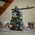 montage du sapin en famille