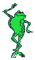 Dancing frog