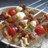 POULET ROTI ET BROCHETTES AU B