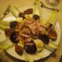 SALADE DE PORC ROTI , ENDIVES