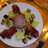 CHEVRE CHAUD AU LARD GRILLE